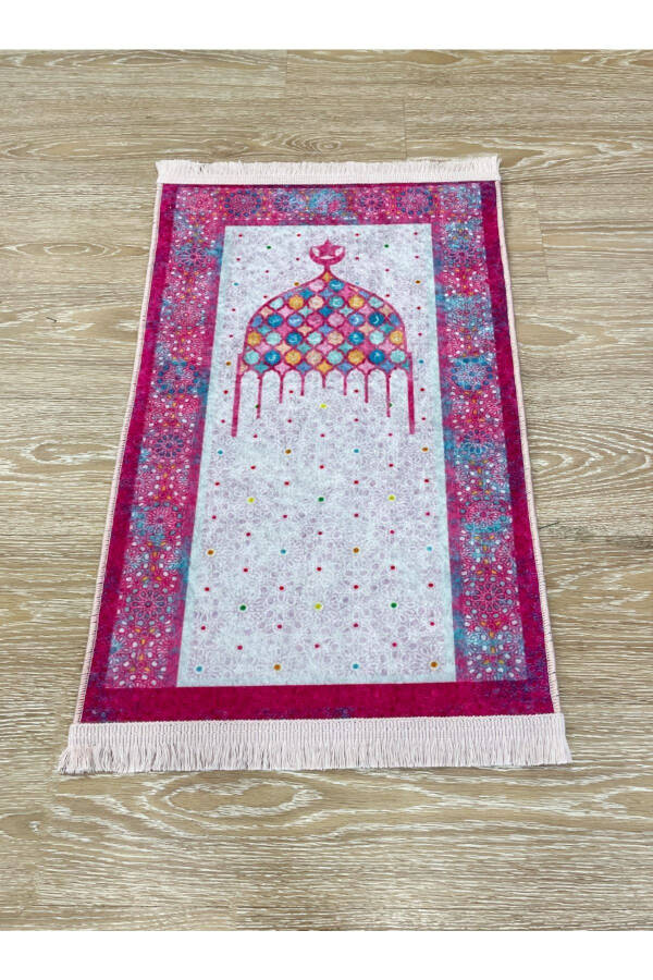 Children's Prayer Mat Pink - 2