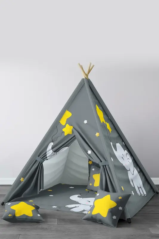 Children's Room Design Native American Play Tent Model No: 94 - INSTABABYROOMS