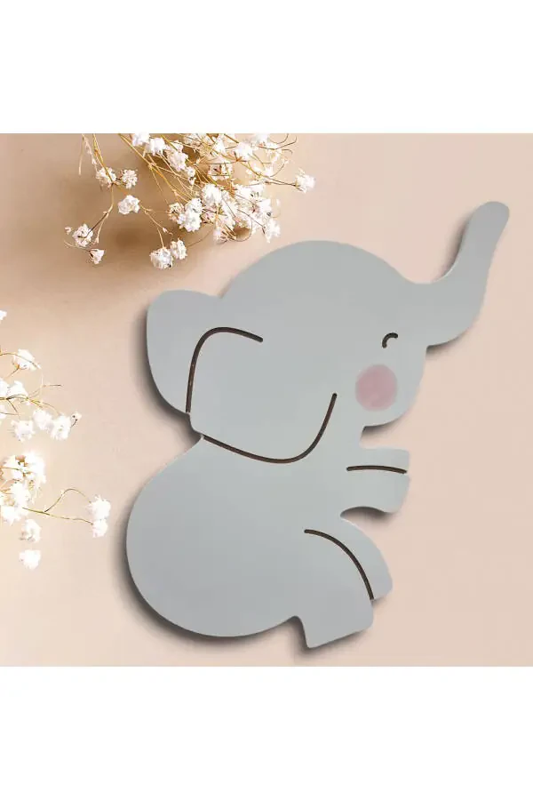Children's Room Lighting Baby Room Elephant Figure Lighting Led - 4