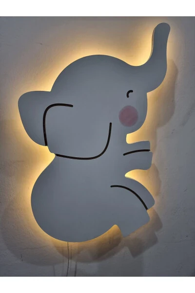 Children's Room Lighting Baby Room Elephant Figure Lighting Led - 6