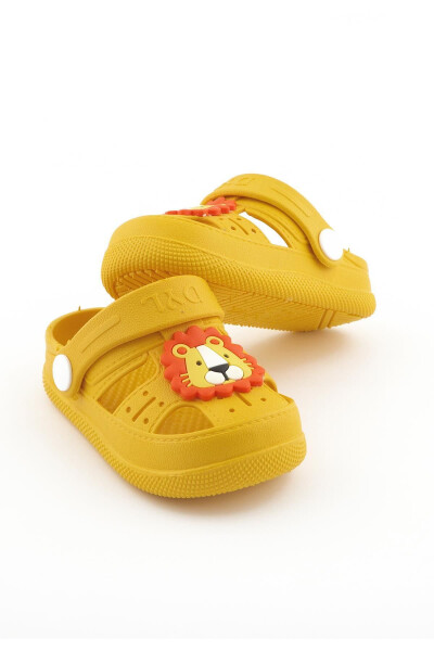 Children's Sandal Slippers with Orthopedic Non-Slip Sole and Animal Figures - 14