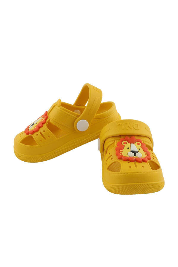 Children's Sandal Slippers with Orthopedic Non-Slip Sole and Animal Figures - 15