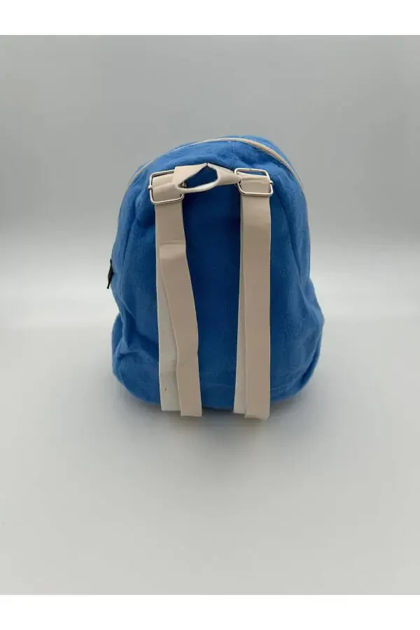 Children's Smiling Face Patterned Home School Nursery Backpack - 2