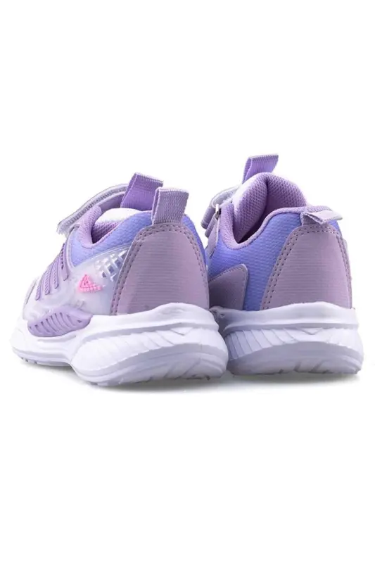 Children's Sneakers | Orthopedic - Non-Slip - Light & Comfortable | Velcro Closure | Daily & School Use - Purple / Pink - 3