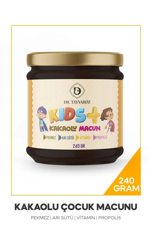 Children's Toothpaste - Cocoa Propolis Molasses Bee Milk Honey And Vitamin - DR TAYYARÖZ