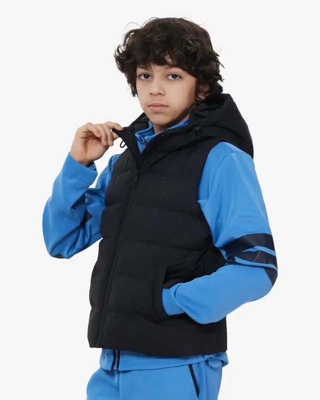 Children's Vest - BLACK - 2