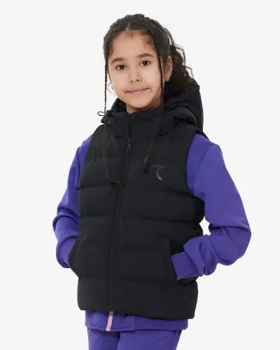 Children's Vest - BLACK - 8
