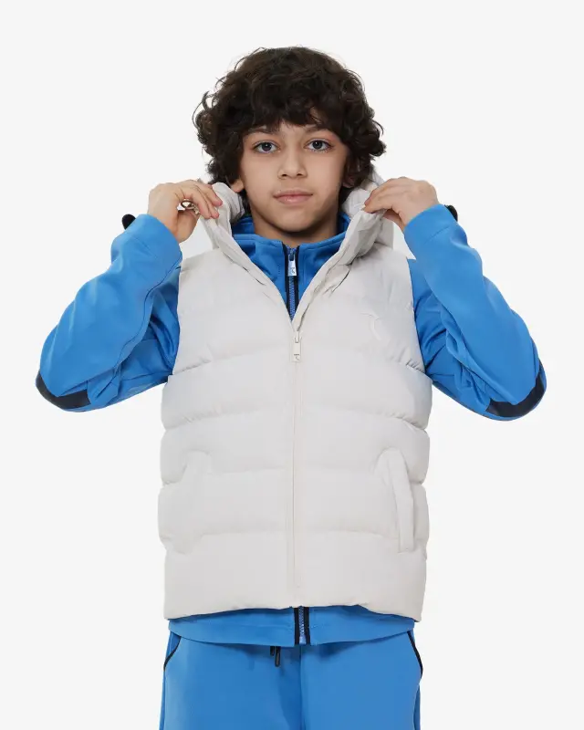 Children's Vest - WHITE - 1