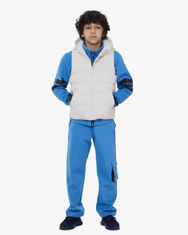 Children's Vest - WHITE - 4