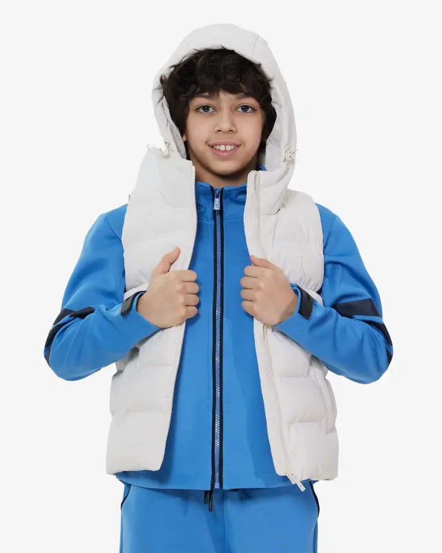 Children's Vest - WHITE - 4