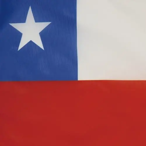 Chile NAUTICAL Flag 18'' x 12'' - Chilean flags 30 x 45 cm. - Banner 12x18 in for boat - AZ FLAG - 3