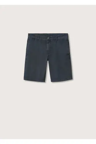 Chino Bermuda Short-Koʻk - MANGO TEEN (1)