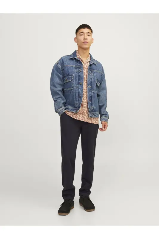 Chino Hortum Konik Fit Chino Hortum-Black - 5