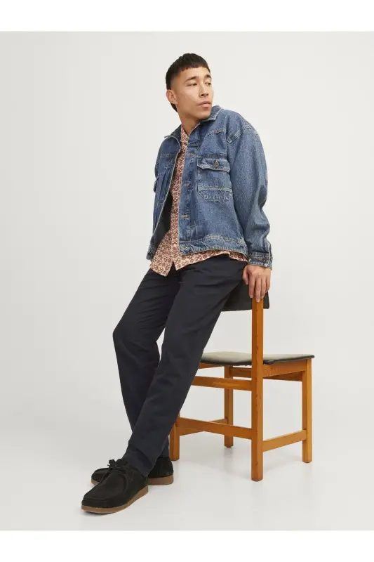 Chino Hortum Konik Fit Chino Hortum-Black - 8