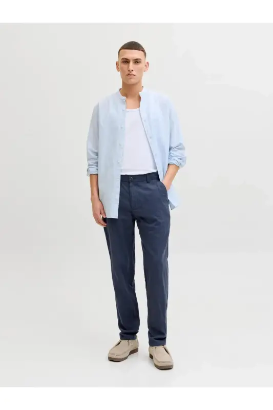 Chino Hortum Konik Fit Chino Hortum - Navy Blazer - 3
