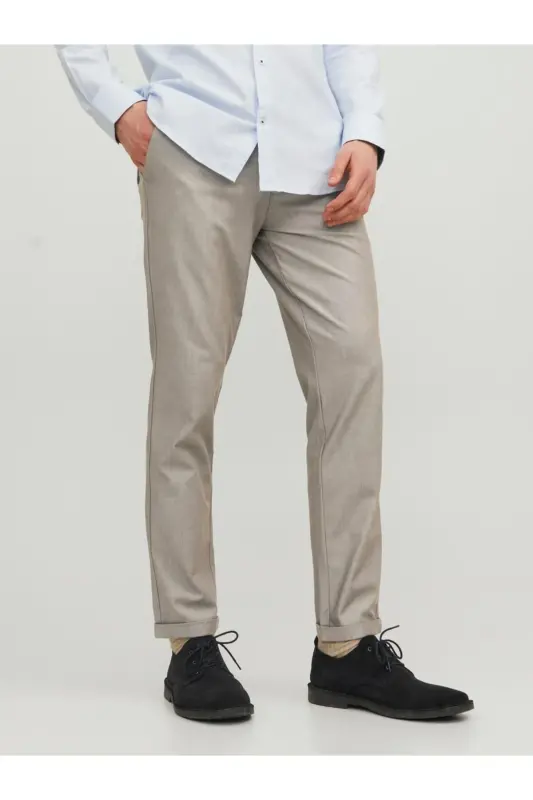 Chino Hortum Slim Fit Chino Hortum-Beige - 2