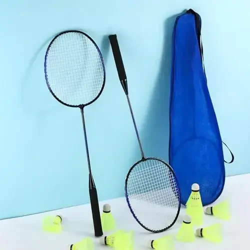 Chitidr 12 Pack Badminton Rackets Set Including Badminton Racquets, Nylon Shuttlecocks and Carry Bag for Outdoor Backyard Games Beginners - 6