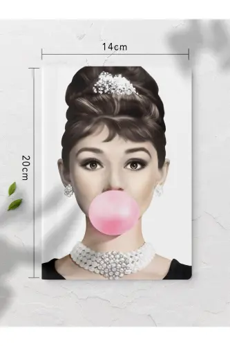 Chizg'isiz Daftar, Rangli Qopqoqli Notebook 4 Dona, Aql Daftari, Not Daftari, 64 Sahifa 14*21sm-Rangli - 4