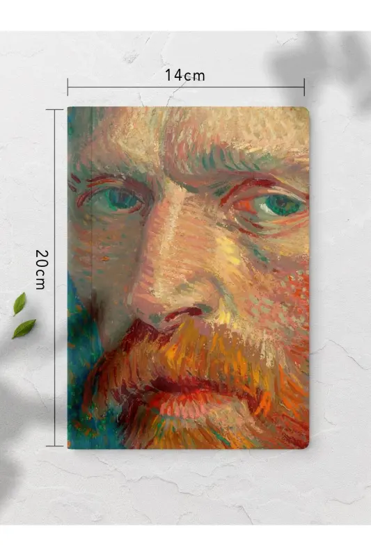 Chizgisiz Daftar, Van Gogh Notebook 4 Adet, Not Daftari, San'at Daftar, 64 Sahifa 14*21sm-Van Gogh - 4