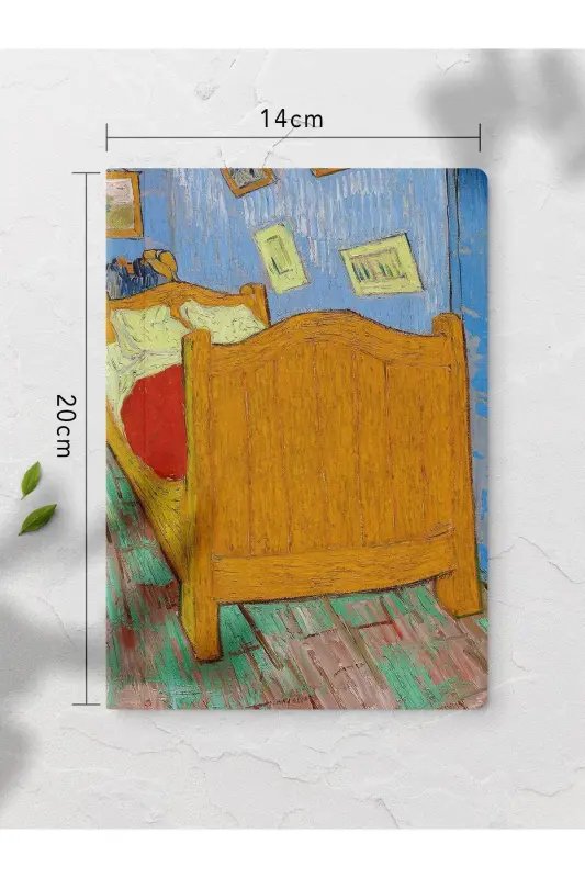 Chizgisiz Daftar, Van Gogh Notebook 4 Adet, Not Daftari, San'at Daftar, 64 Sahifa 14*21sm-Van Gogh - 5