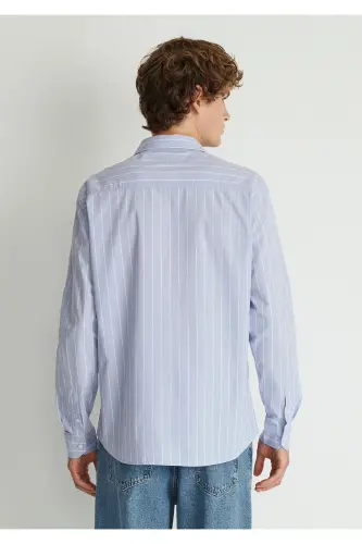 Chiziqli ko'ylak Regular Fit / Oddiy kesim 0211108- - 4