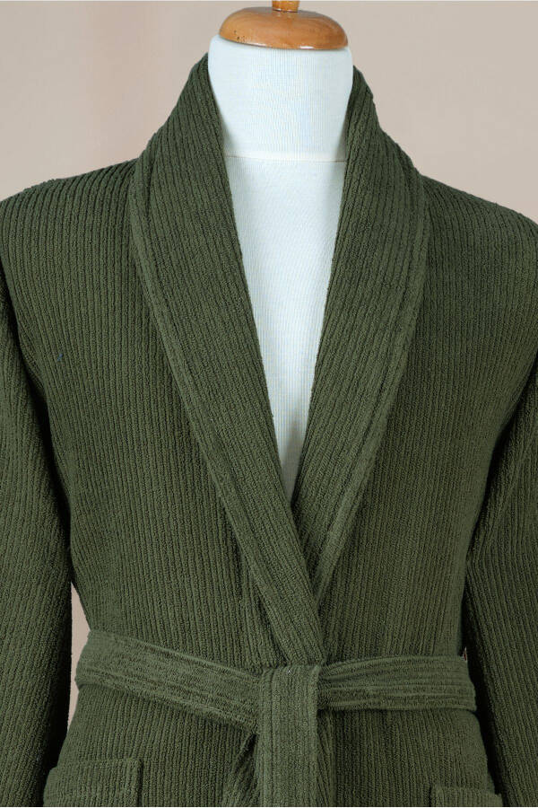 Chiziqli Xalatlar To'plami 100% Paxta Sertifikatlangan 3 Bo'lak - 3