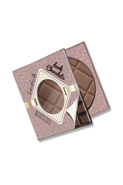 Chocolate Bronzer Dark Powder - LOVELY (1)