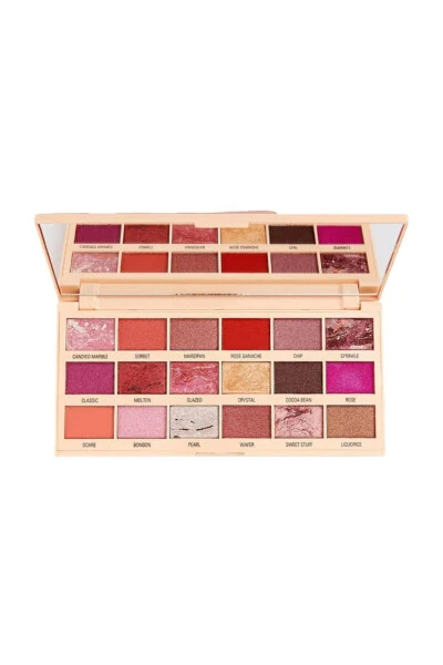 Chocolate Marble Rose Gold Eyeshadow Palette - 7