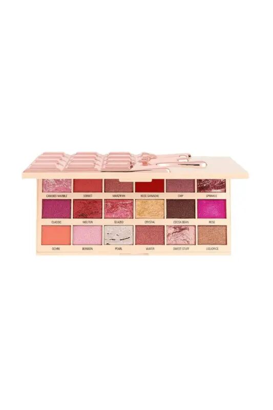 Chocolate Marble Rose Gold Eyeshadow Palette - GENEL MARKALAR