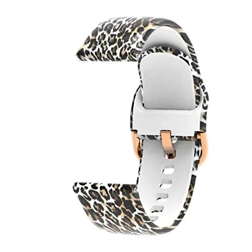 Chofit for KACUBAKU G39 Pro/SOUYIE GTX13/Faweio GTX13/YMZ GTX13,DR03 Watch Band Pattern Breathable Silicone Wristband Waterproof Strap Smartwatch Accessories - 6
