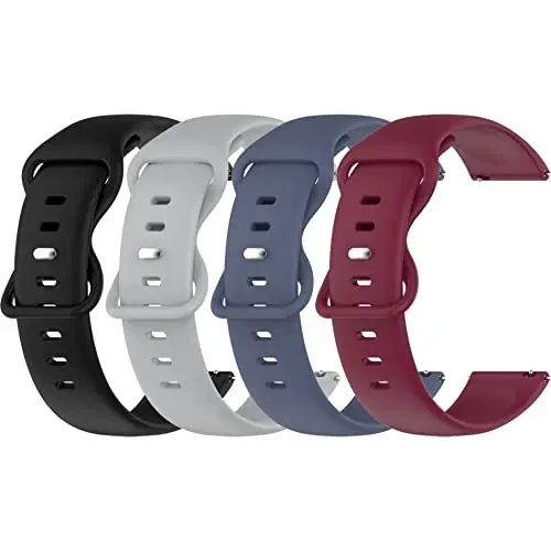 Chofit Compatible with Pautios EW1 Smart Watch Bands,Soft Silicone Wristband Adjustable Quick Release Replacement Band Strap Smartwatch Accessories - 1