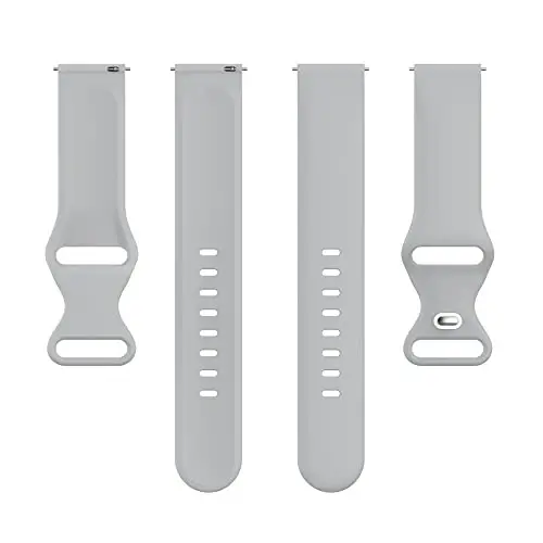 Chofit Compatible with Pautios EW1 Smart Watch Bands,Soft Silicone Wristband Adjustable Quick Release Replacement Band Strap Smartwatch Accessories - 4