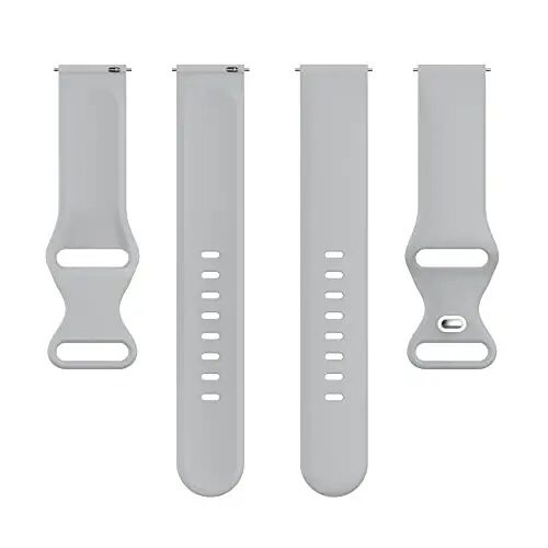 Chofit ‎Hendari P66 Smart Watch Bands bilan mos keladi, Yumshoq silikon bilaguzuk sozlanishi tez chiqariladigan almashtirish soat tasmasi ‎Hendari P66 Smartwatch aksessuarlari uchun - 4