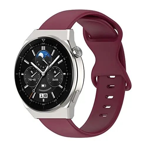 Chofit ‎Hendari P66 Smart Watch Bands bilan mos keladi, Yumshoq silikon bilaguzuk sozlanishi tez chiqariladigan almashtirish soat tasmasi ‎Hendari P66 Smartwatch aksessuarlari uchun - 6