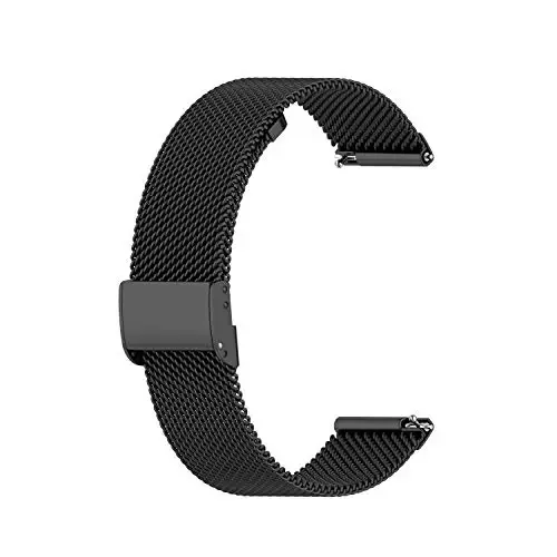 Chofit Metal Mesh Zanglamaydigan Po'lat Tasmasi Amzhero IDW13/IDW16/IDW19/Runfit-2 Soatlari uchun mos Keladigan Ayollar va Erkaklar Bilakuzuk Brasleti Tasma Halqa Almashtirish Tasmalari - 4