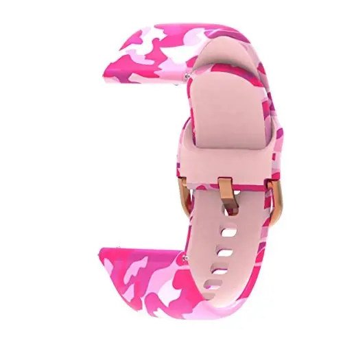 Chofit Pattern Bands for Spade Health Smartwatch 3 - Women's Soft Silicone Waterproof Straps Replacement Bracelet - 6