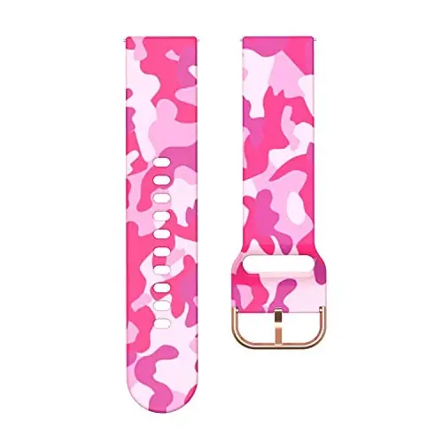 Chofit Spade Health Smartwatch 3 uchun naqshli tasmalar - Ayollar uchun yumshoq silikon suv o'tkazmaydigan bilaguzuk almashtirish - 4