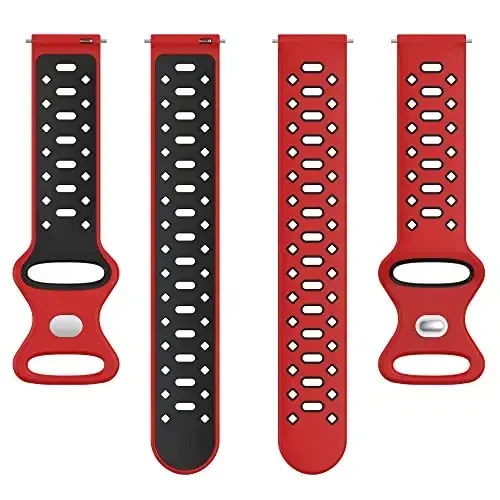 Chofit Sport Strap Compatible with OnePlus Watch 3/OPPO Watch X2 Bands for Women & Men. Breathable Silicone Replacement Wristbands. Adjustable Quick Release Band Accessories. - 7