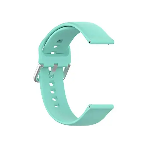 Chofit Veryfit ID208 soat tasmasi, Veryfit aqlli soat tasmasi ID208 BT aqlli soat aksessuarlari uchun mo'ljallangan moslashuvchan silikon bilaguzuk sozlanishi bilaguzuk almashtirish tasmasi halqasi - 5