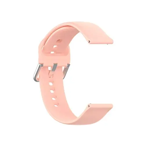 Chofit Veryfit ID208 soat tasmasi, Veryfit aqlli soat tasmasi ID208 BT aqlli soat aksessuarlari uchun mo'ljallangan moslashuvchan silikon bilaguzuk sozlanishi bilaguzuk almashtirish tasmasi halqasi - 3