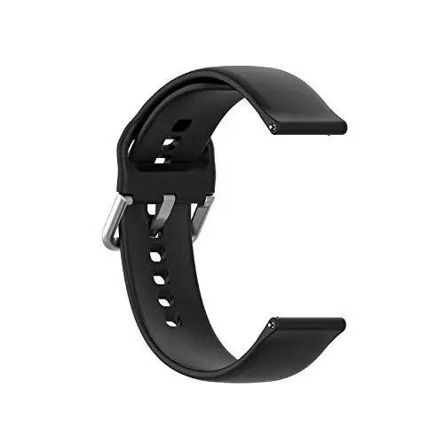 Chofit Veryfit ID208 soat tasmasi, Veryfit aqlli soat tasmasi ID208 BT aqlli soat aksessuarlari uchun mo'ljallangan moslashuvchan silikon bilaguzuk sozlanishi bilaguzuk almashtirish tasmasi halqasi - 6