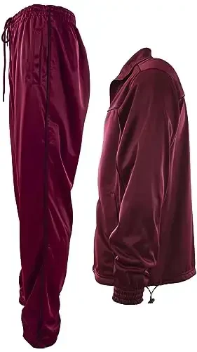 ChoiceApparel Erkaklar Faol Sport kostyumi Orqa fermuarli cho'ntak bilan - 3