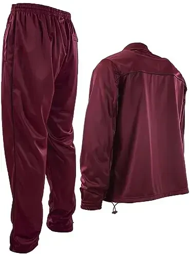 ChoiceApparel Erkaklar Faol Sport kostyumi Orqa fermuarli cho'ntak bilan - 4