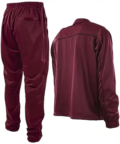 ChoiceApparel Erkaklar Faol Sport kostyumi Orqa fermuarli cho'ntak bilan - 6