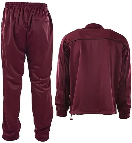 ChoiceApparel Erkaklar Faol Sport kostyumi Orqa fermuarli cho'ntak bilan - 5