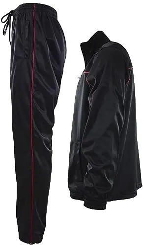 ChoiceApparel erkaklar sport kostyumi orqa cho'ntagi fermuar bilan - 3