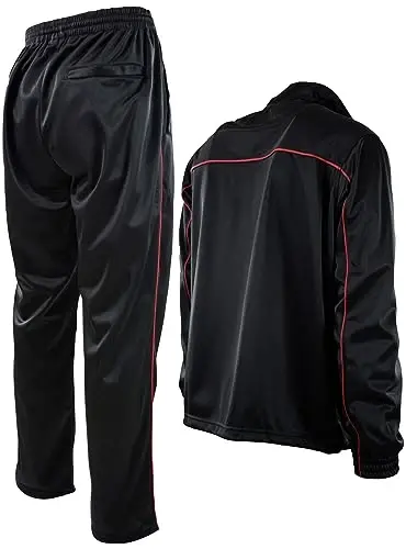 ChoiceApparel erkaklar sport kostyumi orqa cho'ntagi fermuar bilan - 6