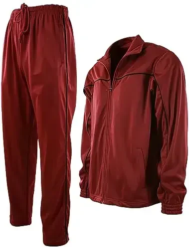 ChoiceApparel erkaklar uchun fermuarli orqa cho'ntakli sport kostyumi - 1