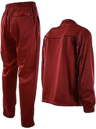 ChoiceApparel erkaklar uchun fermuarli orqa cho'ntakli sport kostyumi - 6