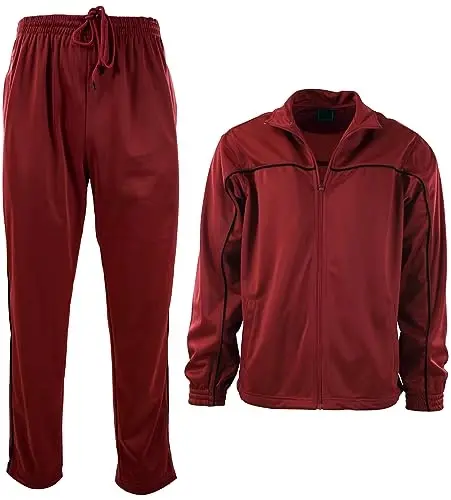 ChoiceApparel erkaklar uchun fermuarli orqa cho'ntakli sport kostyumi - 2
